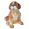 Собака 16 см майолика - Глиняные, гончарные изделия - ООО Гончар