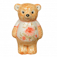 Медвежонок-копилка 17 см рыжий - Глиняные, гончарные изделия - ООО Гончар